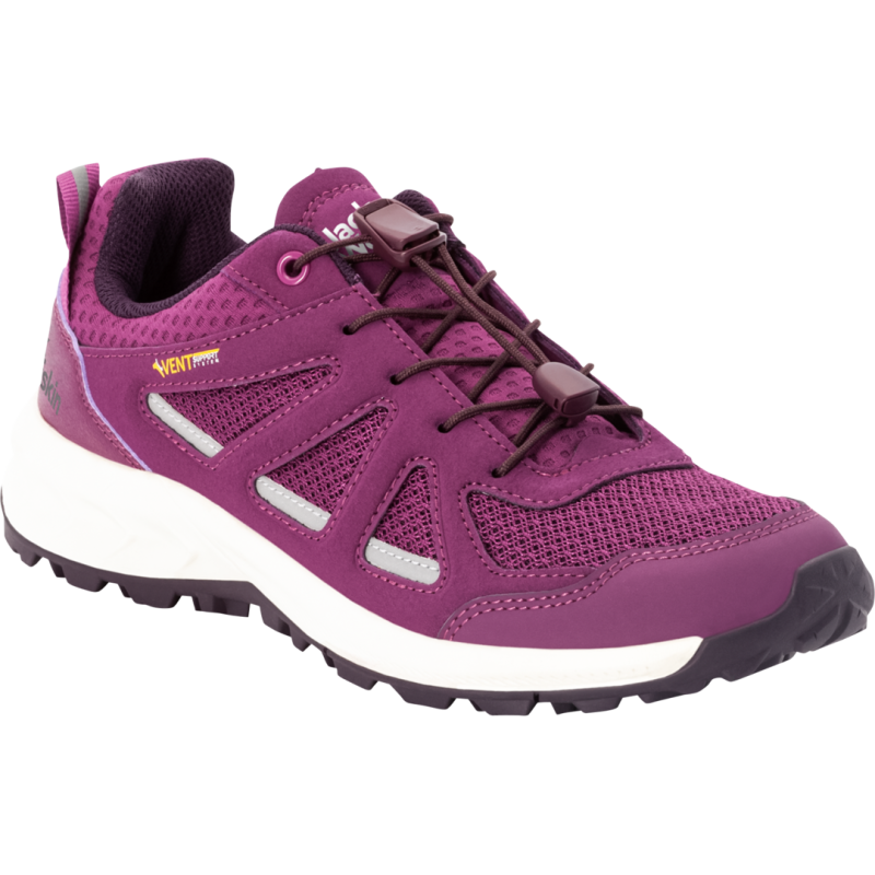 Jack Wolfskin Women's Woodland 2 Vent Low Wild Berry Jack Wolfskin Women's Woodland 2 Vent Low Wild Berry