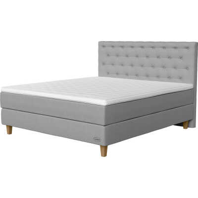 Jensen Ambassadör Limited Kontinentalsäng 180x200 Grå