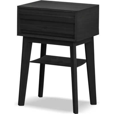 Jensen Eicon Sängbord 39x34.8x62 Svart