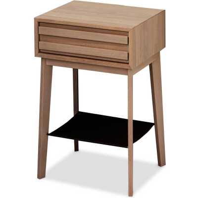 Jensen Eicon Tall Högt Sängbord 45x40x72,5 Ek