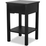 Jensen Plania Sängbord 40x40x62 Svart