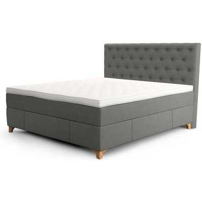 Jensen Supreme Kontinentalsäng 140x200 Grå