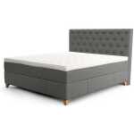 Jensen Supreme Kontinentalsäng 160x200 Grå