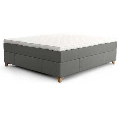 Jensen Supreme Kontinentalsäng 180x200 Grå