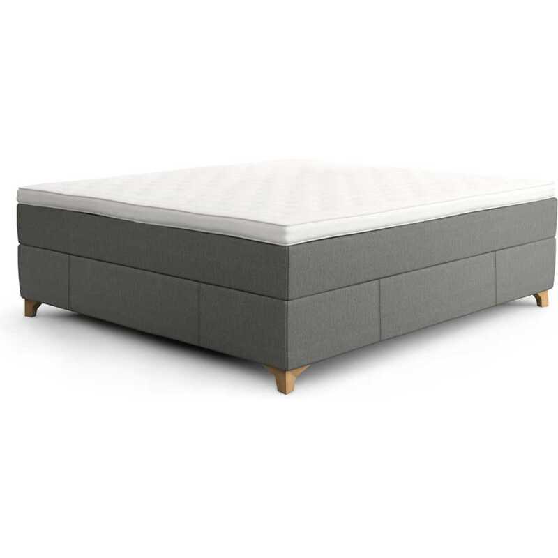 Jensen Supreme Kontinentalsäng 180x200 Grå