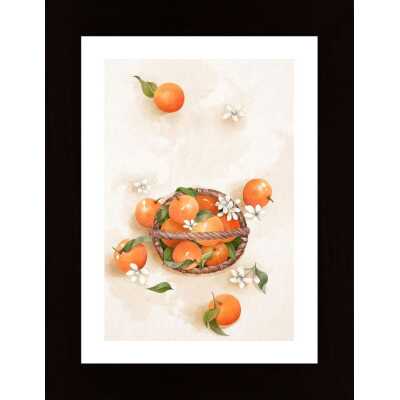 Juicy Orange Poster