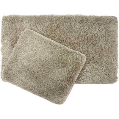 Julie Beige 60x100 cm + 50x60 cm 2-Pack Badrumsmatta