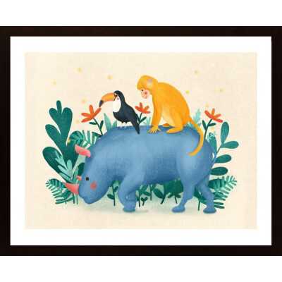 Jungle Friends Poster