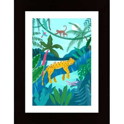 Jungle Leopard Poster