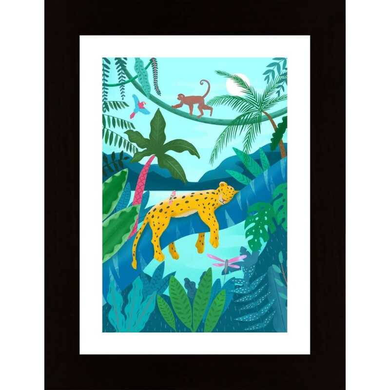Jungle Leopard Poster