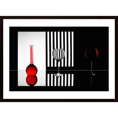 Just Red Poster