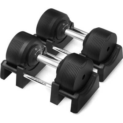 Justerbara hantlar PRO, 2 x 4-32.5 kg, JTC Power