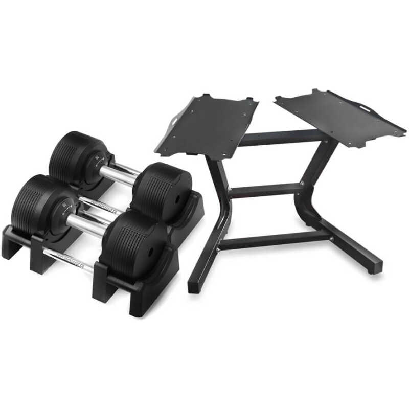Justerbara hantlar PRO med ställ, 2 x 4-32.5 kg, JTC Power Justerbara hantlar PRO med ställ, 2 x 4-32.5 kg, JTC Power