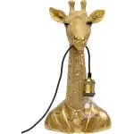 KARE DESIGN Animal Giraffe bordslampa - guld polyresin