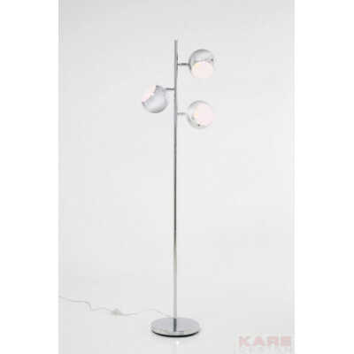 KARE DESIGN Golvlampa, Calotta, Krom