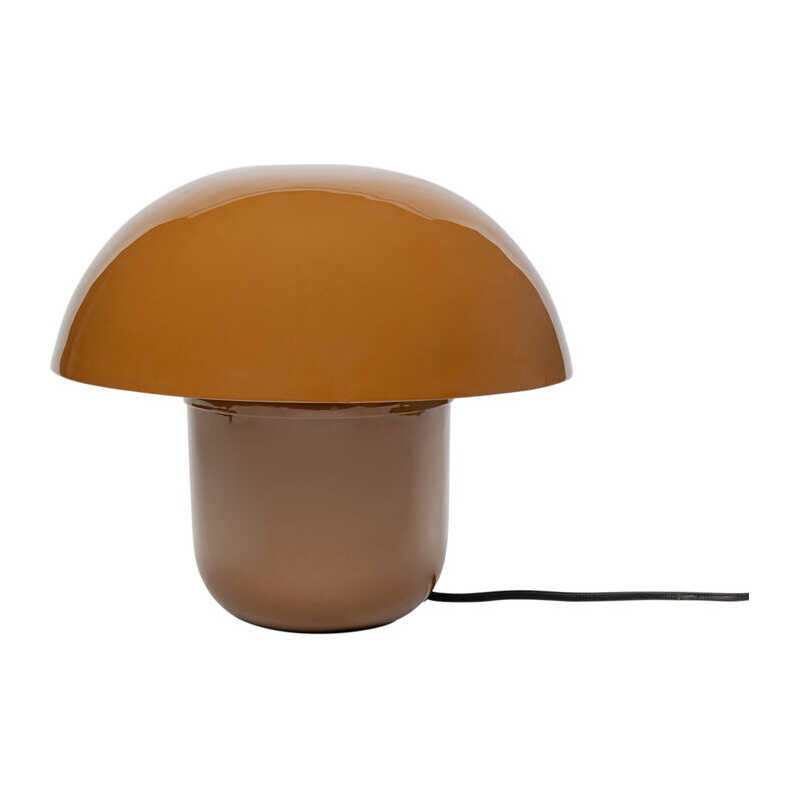 KARE DESIGN Mushroom bordslampa - brunt emalj stål KARE DESIGN Mushroom bordslampa - brunt emalj stål