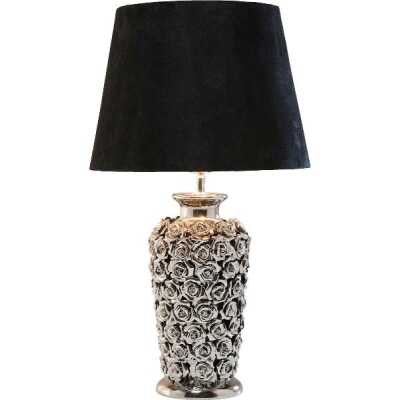 KARE DESIGN Roses bordslampa - titanpläterat stengods