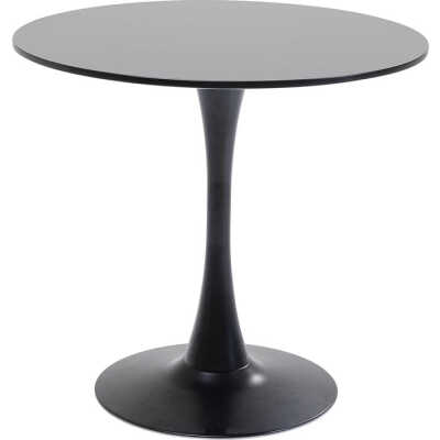 KARE DESIGN Schickeria soffbord, runt - svart MDF och svart stål
