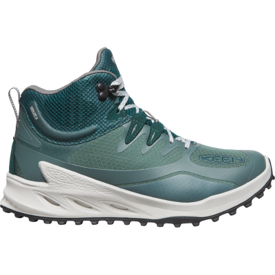 Keen Women's Zionic Mid Waterproof Boot Dark Forest-Sea Moss