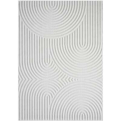 Kino Zen Offwhite 200x290 cm Inom- och utomhusmatta