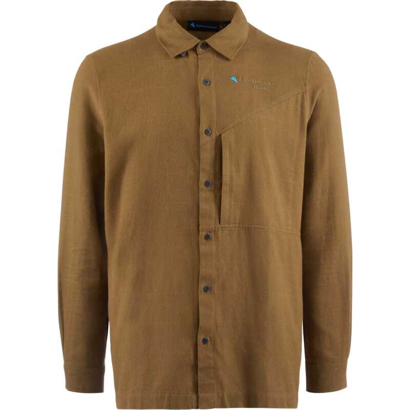 Klättermusen Men's Helheim Long Sleeve Shirt Olive/Juniper Green Klättermusen Men's Helheim Long Sleeve Shirt Olive/Juniper Green