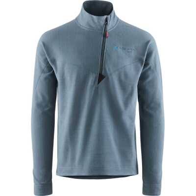Klättermusen Men's Sigyn Half Zip Sweater Thistle Blue