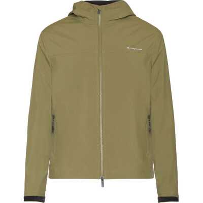Knowledge Cotton Apparel Men's Nordenvind Light Shell Jacket Burned Olive