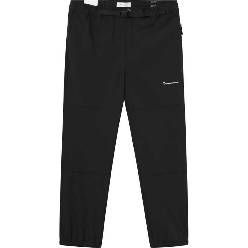 Knowledge Cotton Apparel Men's Stretch Trekking Pants Black Jet