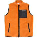 Knowledge Cotton Apparel Men's Teddy Fleece Vest Desert Sun