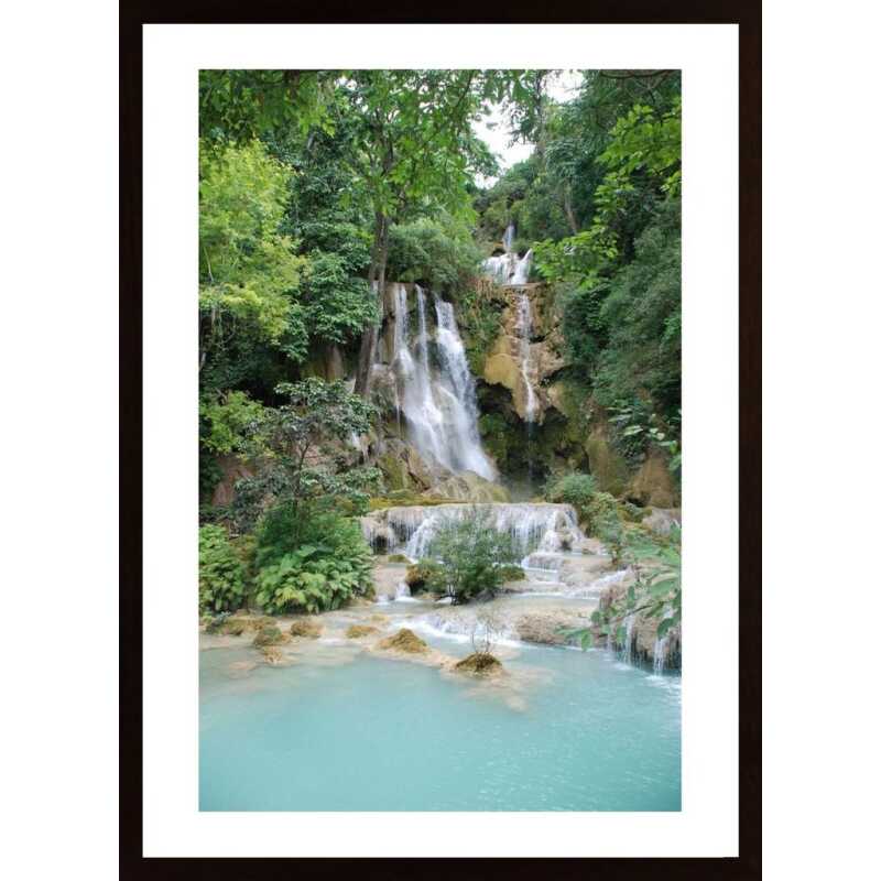 Kuang Si Waterfall Poster Kuang Si Waterfall Poster