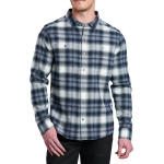 Kühl Men's Law Flannel Longsleeve Shirt Mineral Ice