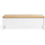LAFORMA Abilen soffbord i ek, som kan lyftas upp 110 x 60 cm FSC 100%.