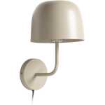 LAFORMA Alish vägglampa - beige metall