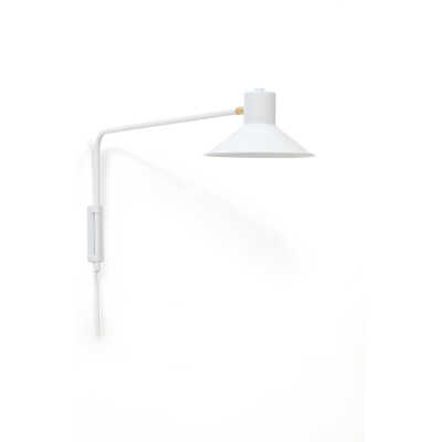 LAFORMA Aria vägglampa i stål med vit finish