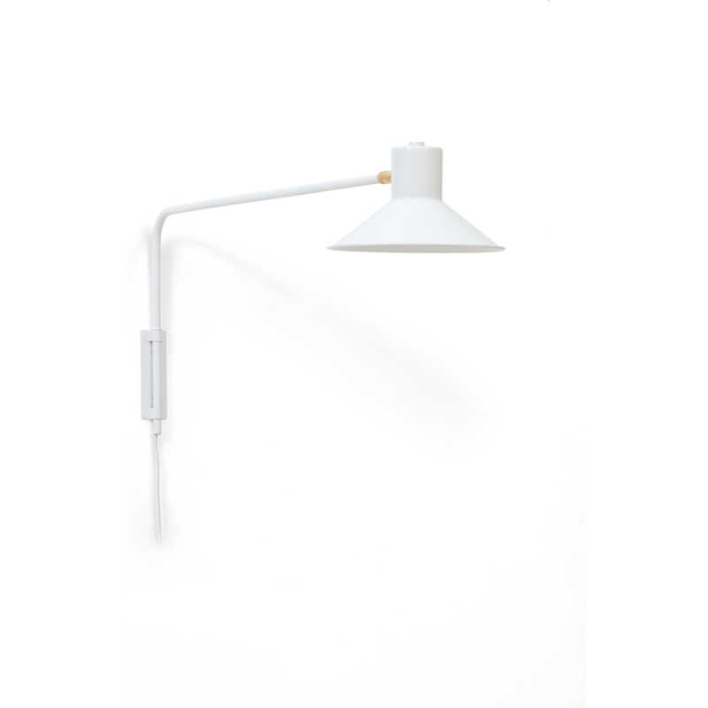 LAFORMA Aria vägglampa i stål med vit finish