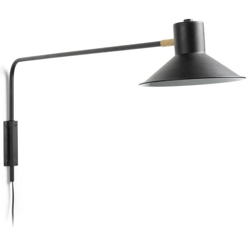LAFORMA Aria vägglampa - svart stål LAFORMA Aria vägglampa - svart stål