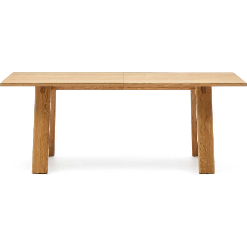 LAFORMA Arlen utdragbart bord i massiv ek och faner med naturlig finish 200(250)x95cm FS