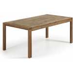 LAFORMA Briva matbord, med fjärilsbordsskiva - naturlig ekfanér