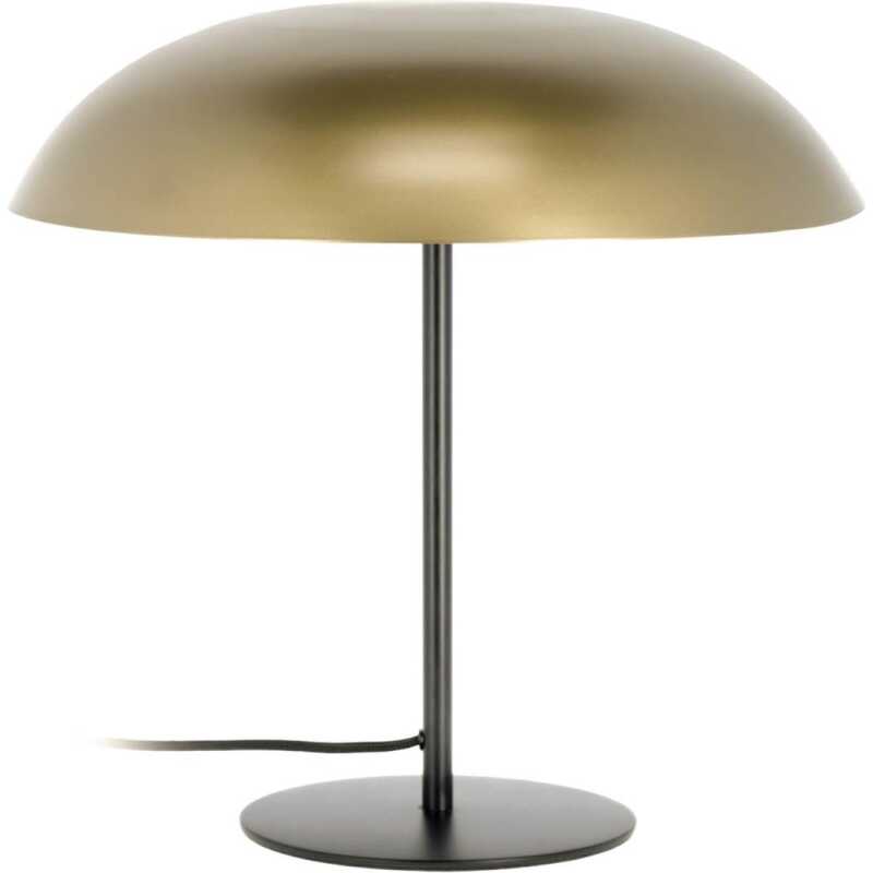LAFORMA Carlisa bordslampa, rund - guldmetall LAFORMA Carlisa bordslampa, rund - guldmetall