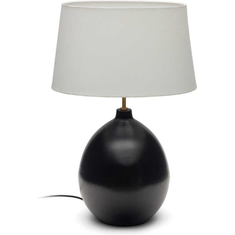 LAFORMA Foixa bordslampa i metall i svart finish