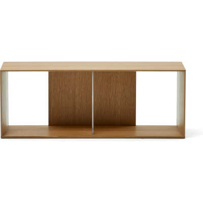 LAFORMA Litto stor hyllmodul i ekfanér, 101 x 38 cm