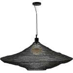 LAFORMA Makai taklampa i metall med svart finish Ø: 87 cm