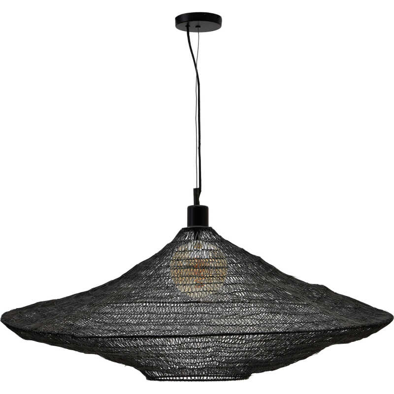 LAFORMA Makai taklampa i metall med svart finish Ø: 87 cm