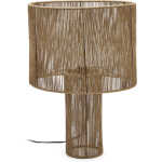 LAFORMA Pontos bordslampa i jute med naturlig finish