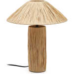 LAFORMA Samse bordslampa i naturlig raffia