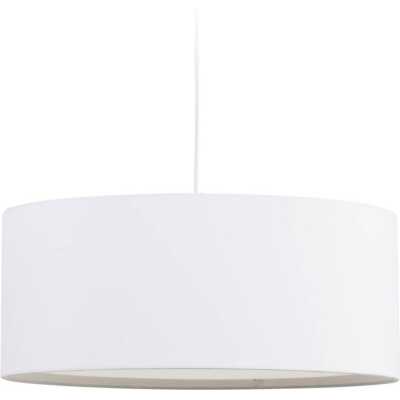 LAFORMA Santana taklampa - vitt tyg med vit diffuser