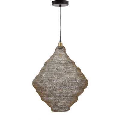 LAFORMA Sarraco taklampa, rund - guldjärn