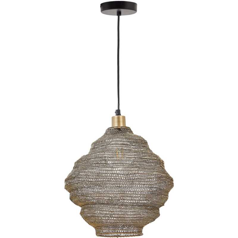 LAFORMA Sarraco taklampa, rund - guldjärn