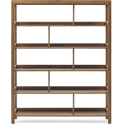 LAFORMA Sashi bokhylla, rektangulär - naturligt teak