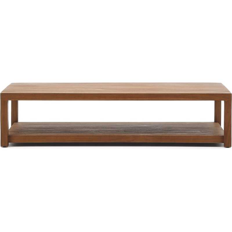LAFORMA Sashi soffbord, w. 1 hylla - naturligt teak LAFORMA Sashi soffbord, w. 1 hylla - naturligt teak